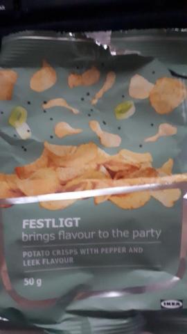 Festligt Potato Crisps, with Pepper and Leek Flavour | Hochgeladen von: lgnt