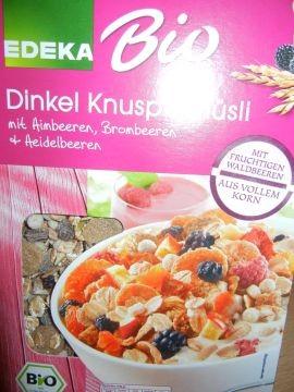 Dinkel Knuspermüsli, Beeren | Hochgeladen von: Kissichan