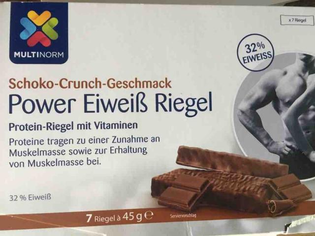 power Eiwei Riegel, schoko-crunch-Geschmack von stern81 | Hochgeladen von: stern81