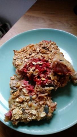 Baked Oatmeal Erdbeere von merline | Hochgeladen von: merline