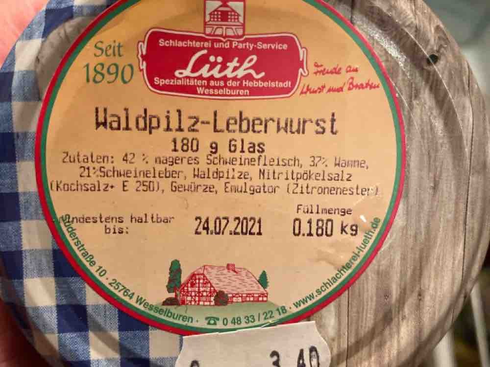 Waldpilz Leberwurst von mickeywiese | Hochgeladen von: mickeywiese