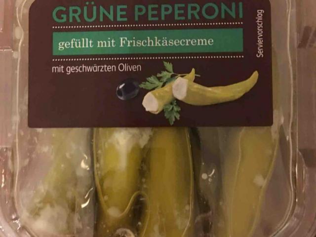 Grüne Peperoni, gefüllt mit Frischkäsecreme von cebbl | Hochgeladen von: cebbl