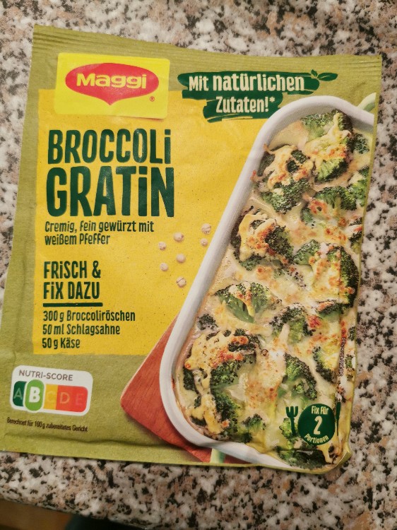 Maggi Broccoli Gratin zubereitet von NuriRS | Hochgeladen von: NuriRS