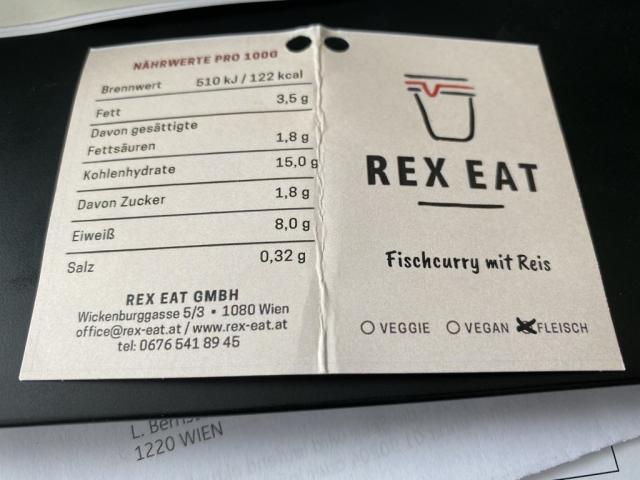 Rex-Eat: Fischcurry mit Reis | Hochgeladen von: chriger