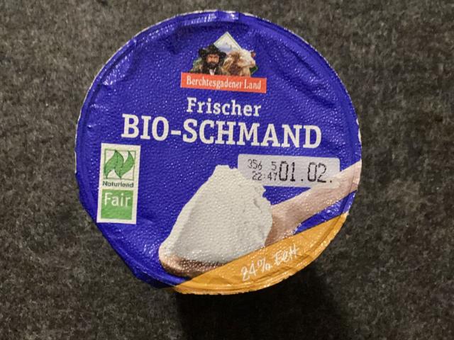 Bio-Schmand, 24 % Fett von Rohrspatz | Hochgeladen von: Rohrspatz