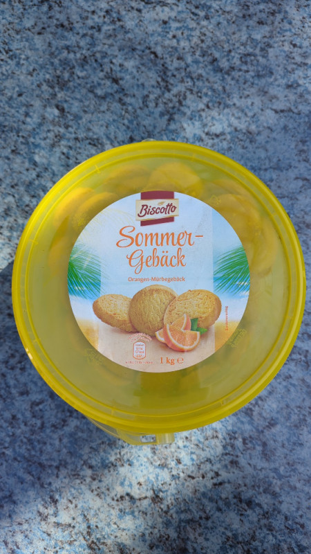 Sommergebäck, Mürbegebäck mit Zitronenglasurdekor von walker59 | Hochgeladen von: walker59