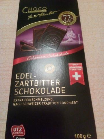Schweizer Edelbitter Schokolade 72% | Hochgeladen von: Seidenweberin