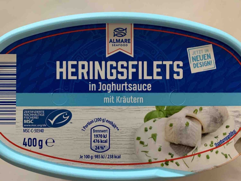 Heringsfilets in Joghurt-Kräuter-Sauce von Panther81 | Hochgeladen von: Panther81