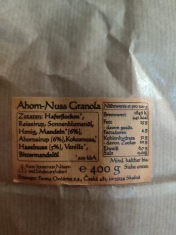 Ahorn-Nuss Granola von Cordon bleu | Hochgeladen von: Cordon bleu