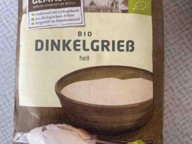 Bio Dinkelgrieß hell von Elefantenmutter | Hochgeladen von: Elefantenmutter