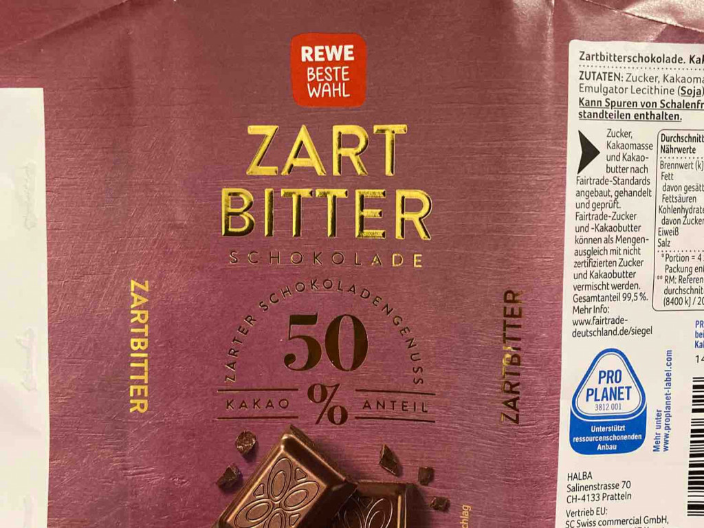 Schweizer Schokolade Zartbitter 50% von R0cco | Hochgeladen von: R0cco