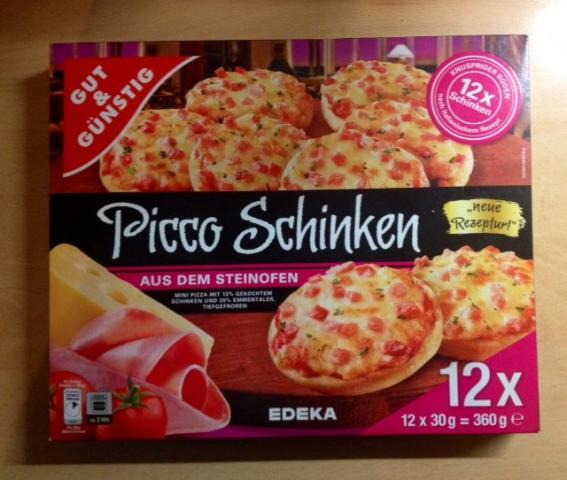 Picco Pizza, Schinken | Hochgeladen von: xmellixx