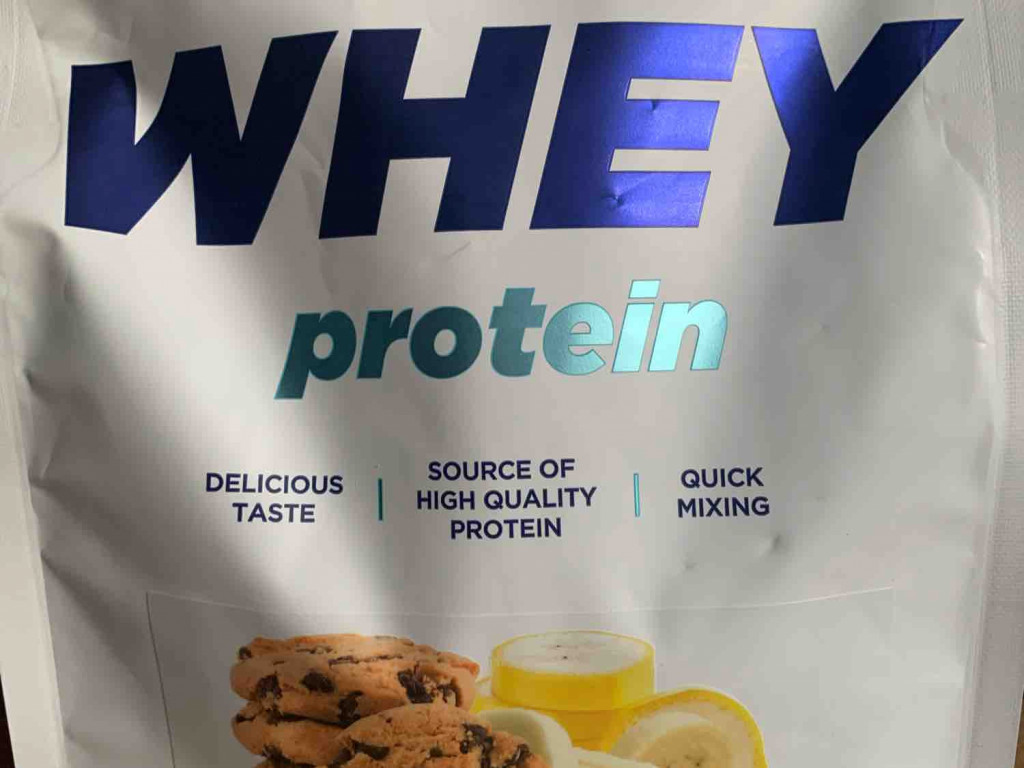 Whey Protein (Banana Cookies Flavour) von Annika1307 | Hochgeladen von: Annika1307