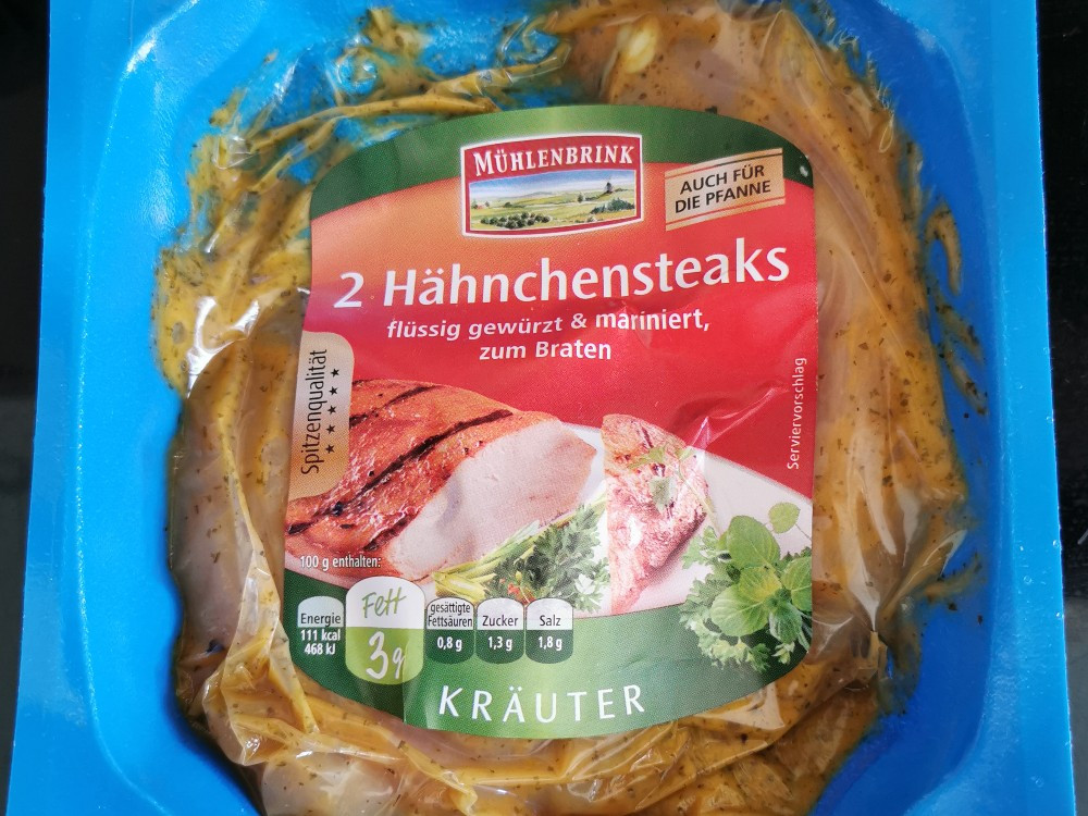 Hähnchensteaks Kräuter, 3g Fett von carboncat | Hochgeladen von: carboncat Hähnchensteaks Kräuter, 3g Fett von carboncat | Hochgeladen von: carboncat