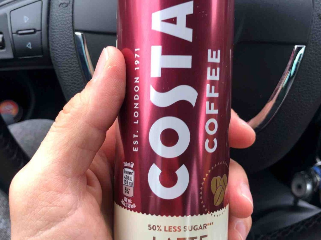 COSTA COFFEE, LATTE Double Espresso 50% less sugar von dieserrob | Hochgeladen von: dieserrobi