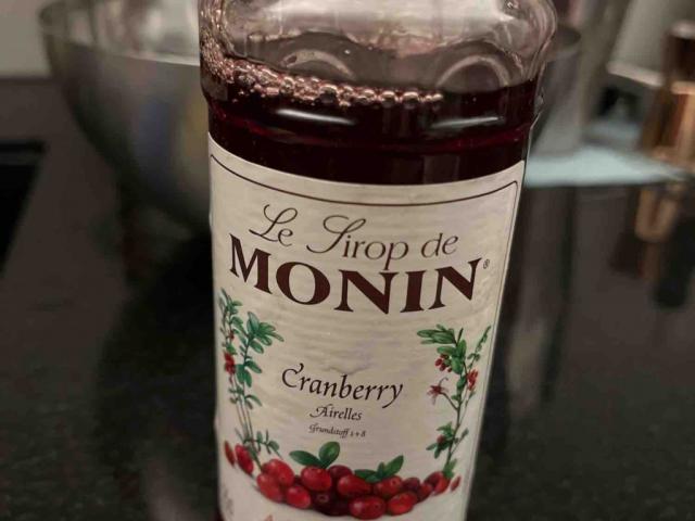 Monin  Cranberry syrup by vlopez85 | Uploaded by: vlopez85