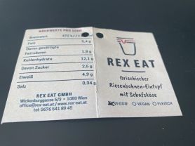 Rex Eat: Griechischer Riesenbohnen-Eintopf mit Schafskäse | Hochgeladen von: chriger