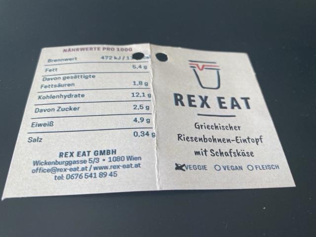 Rex Eat: Griechischer Riesenbohnen-Eintopf mit Schafskäse | Hochgeladen von: chriger