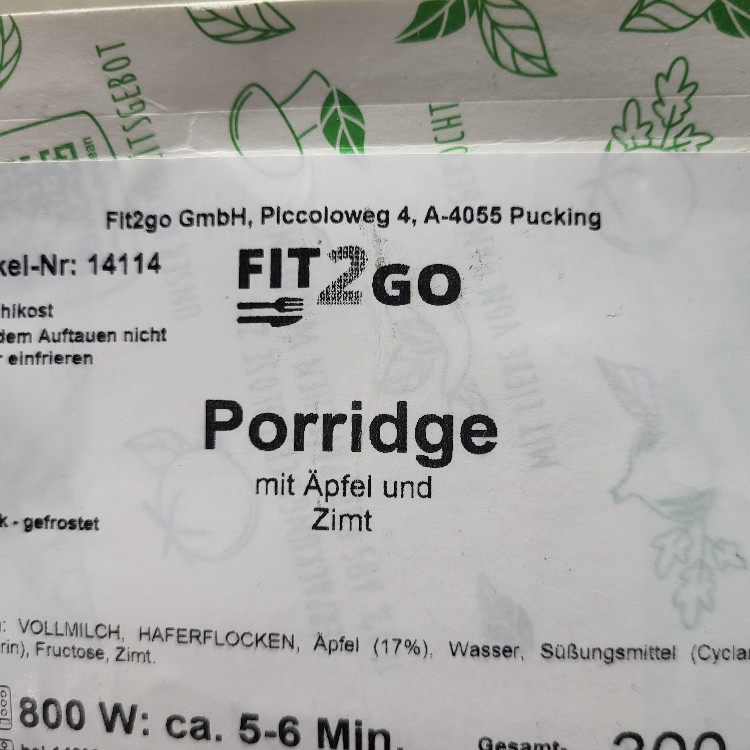 fit2go porridge von carphunter1733 | Hochgeladen von: carphunter1733