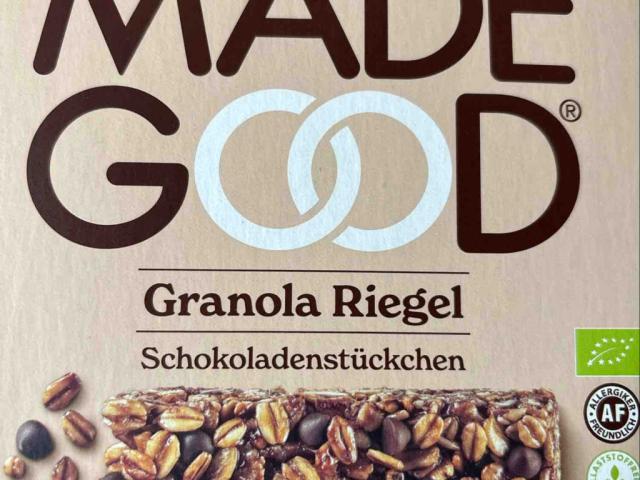 Made Good Granola Riegel, Schokoladenstückchen by sophelika | Uploaded by: sophelika