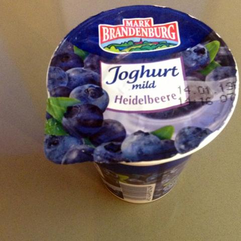 Mark Brandenburg Joghurt mild, Heidelbeere | Hochgeladen von: swainn