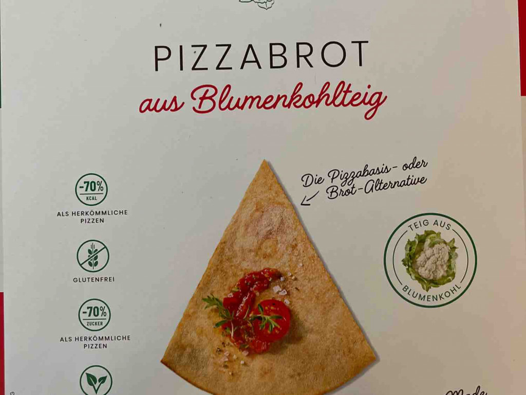 Pizzabrot aus Blumenkohlteig von leonieclmns | Hochgeladen von: leonieclmns