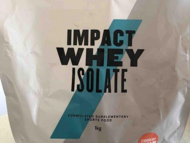 impact whey isolate, strawberry cream by loohra | Hochgeladen von: loohra