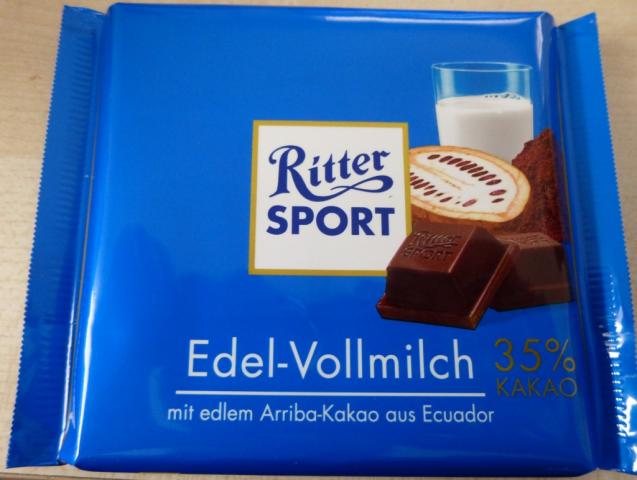 Ritter Sport, Edel-Vollmilch | Hochgeladen von: Garellos