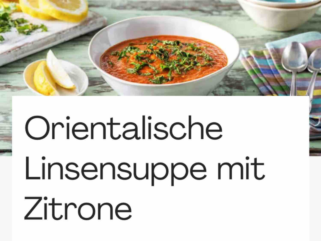 Orientalische Linsensuppe von Husani | Hochgeladen von: Husani