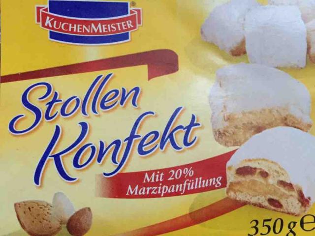 Stollenkonfekt, mit Marzipanfüllung von Selandia | Hochgeladen von: Selandia