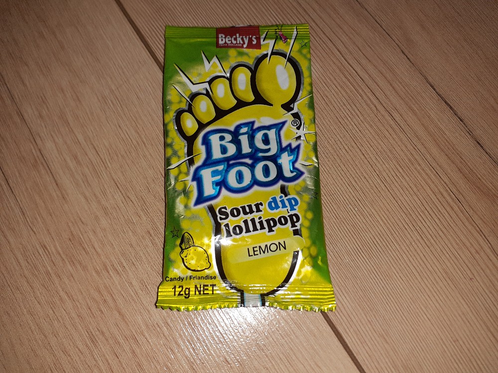 Big Foot, Sour dip lollipop von Johannes 1103 | Hochgeladen von: Johannes 1103