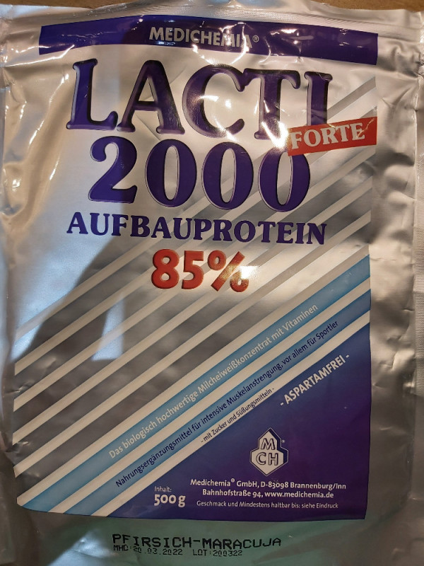 LACTI FORTE 2000 (PFIRSICH-MARACUJA) von TineJ | Hochgeladen von: TineJ