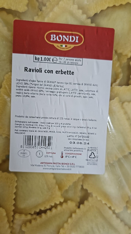 Ravioli con erbette (Bondi) von Natan de Dios | Hochgeladen von: Natan de Dios