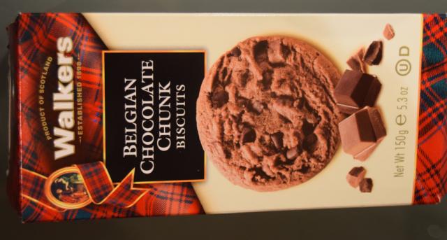 Walkers, Belgian Chocolate Chrunk Biscuits, Migros | Hochgeladen von: aoesch