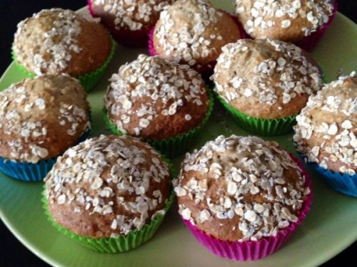 Haferflocken-Banane Muffins | Hochgeladen von: kurashi