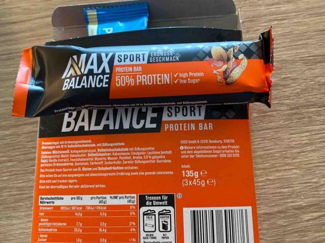 max. balance protein bar by lakersbg | Hochgeladen von: lakersbg