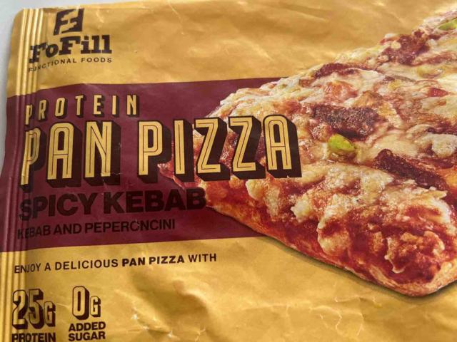 Protein Pan Pizza, Spicy Kebab von HiSpeed | Hochgeladen von: HiSpeed