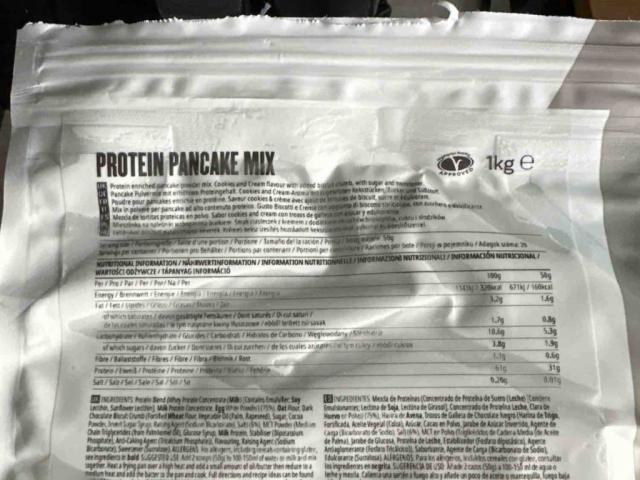 Protein Pancake Mix, Cookies & Cream Falvour von mcgn | Hochgeladen von: mcgn