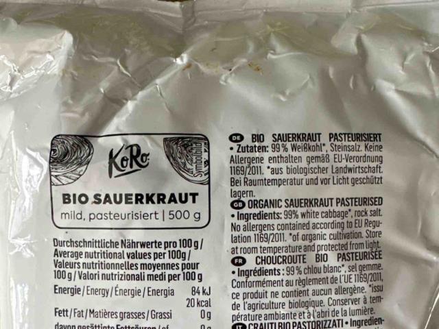 Sauerkraut, Bio by Aromastoff | Uploaded by: Aromastoff