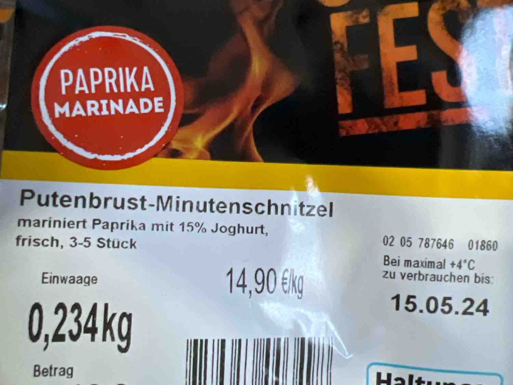 Putenbrust Minutenschnitzel, mit 15% Joghurt von Groggg | Hochgeladen von: Groggg