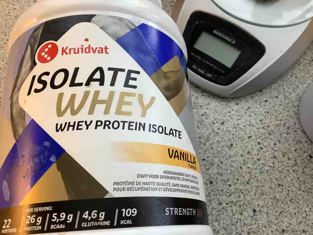isolate  whey vanille, proteinpulver von balance1953 | Hochgeladen von: balance1953