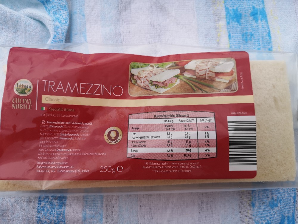 Tramezzino, Tramezzinibrot mit Sonnenblumenöl von Cindriella | Hochgeladen von: Cindriella