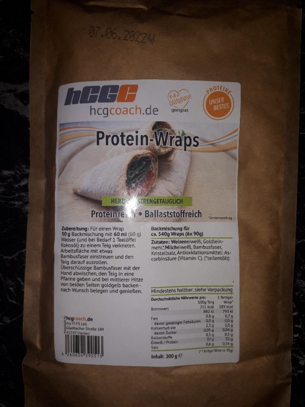 Protein- Wrap von brittabau | Hochgeladen von: brittabau
