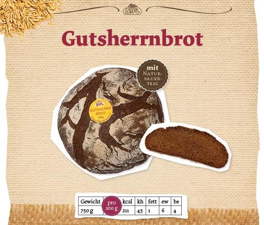 SIPL Gutsherrnbrot, Dunkles Brot | Hochgeladen von: onkelmende