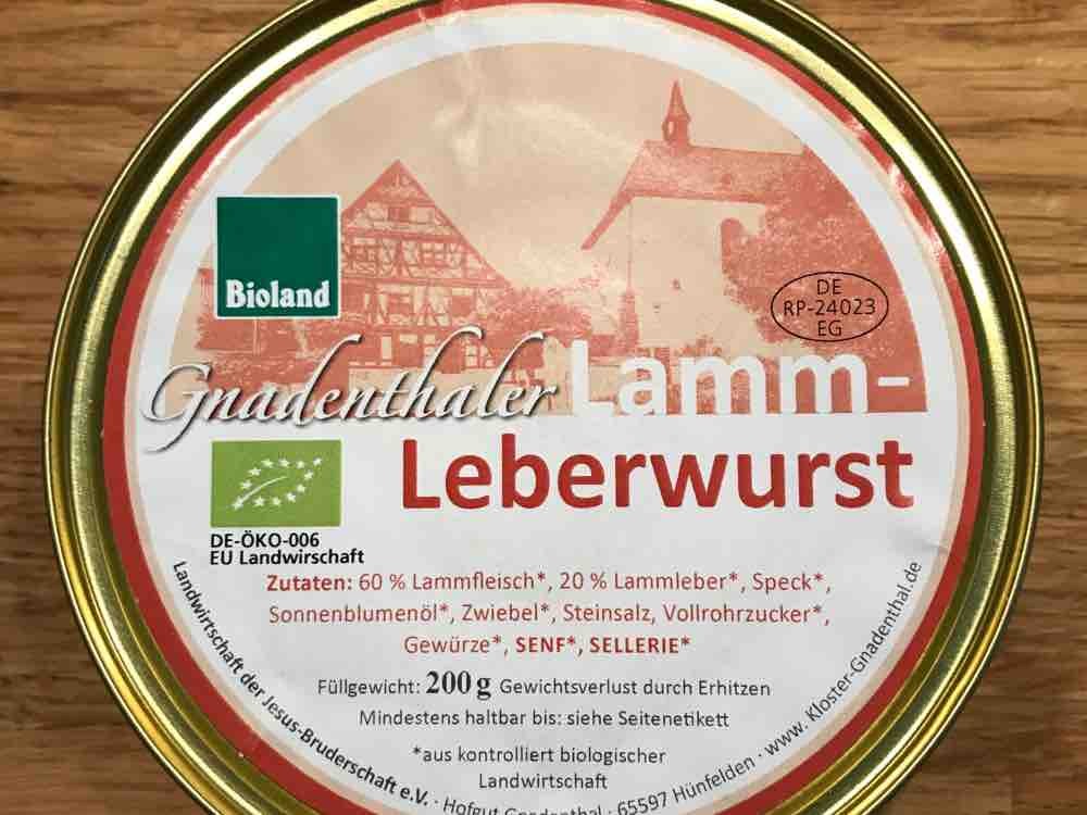 Gnadenthaler Lamm-Leberwurst  von Delpiera | Hochgeladen von: Delpiera