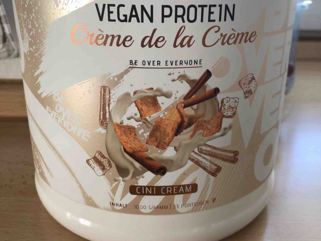 Vegan Protein Cini Cream, mit Wasser von Heidi.S | Hochgeladen von: Heidi.S
