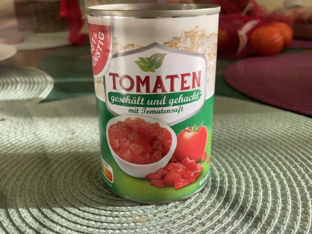 Tomaten geschält und gehackt, Mit Tomatensaft by Joleute13 | Hochgeladen von: Joleute13