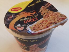 Maggi, Magic Asia Noodle Cup Duck taste, Ente Kalorien - Fast Food - Fddb