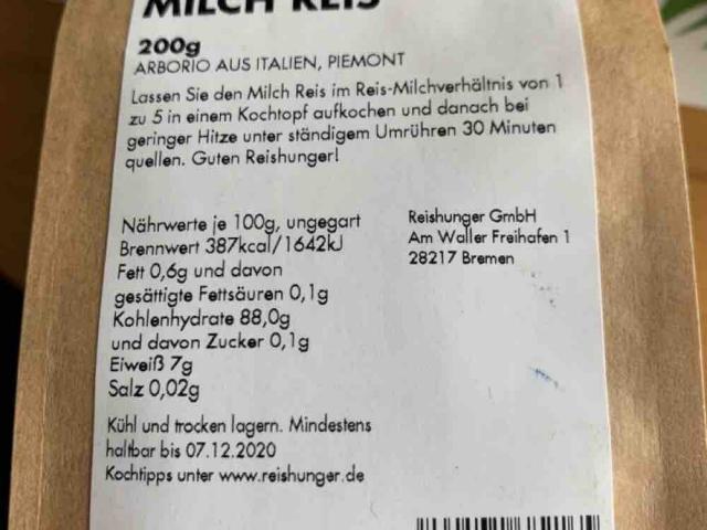 Milchreis von Sahnetoepfchen | Hochgeladen von: Sahnetoepfchen