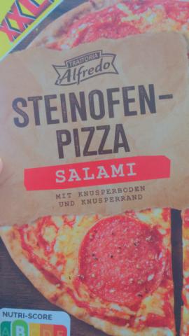 Steinofen-Pizza, Salami by Reldnak | Uploaded by: Reldnak